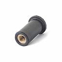 Inserto filettato gomma/ottone M10 - S-BOX